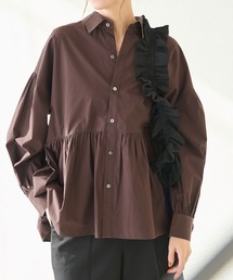 ROPE' PICNIC | 【新色追加】ペプラムシャツ/UVケア(シャツ/ブラウス)