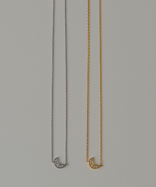 ち*い様 moon スペクトラム・ムーン by Monoli プリズム　ネックレ Moonlight Memory Series プリズムハートコンパクトミラーケース：美