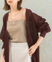 URBAN RESEARCH ROSSO WOMEN | 抗菌防臭カップ付ベアキャミソール(キャミソール)