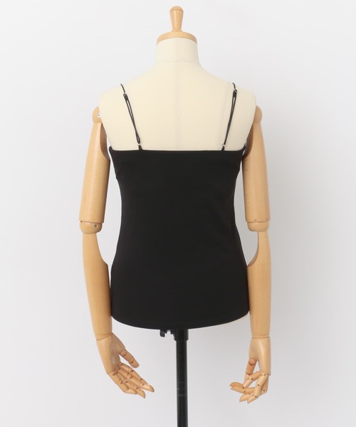 URBAN RESEARCH ROSSO WOMEN（アーバンリサーチ　ロッソ）の「抗菌防臭カップ付ベアキャミソール（キャミソール・レディース・ホワイト/ブラック/ベージュ・FREE）」の9枚目の写真