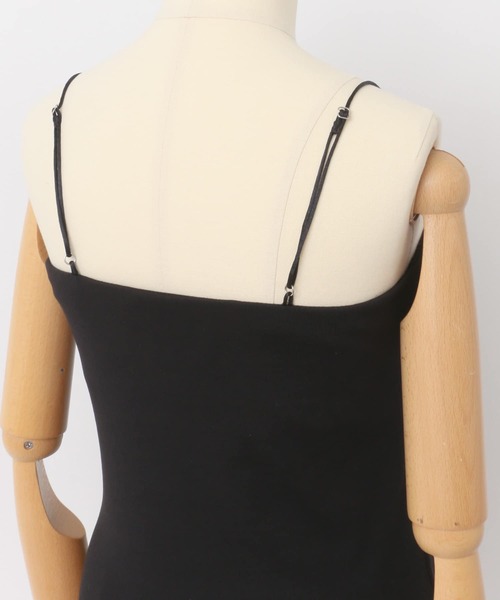 URBAN RESEARCH ROSSO WOMEN（アーバンリサーチ　ロッソ）の「抗菌防臭カップ付ベアキャミソール（キャミソール・レディース・ホワイト/ブラック/ベージュ・FREE）」の12枚目の写真