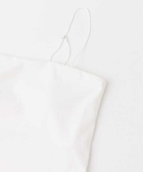 URBAN RESEARCH ROSSO WOMEN（アーバンリサーチ　ロッソ）の「抗菌防臭カップ付ベアキャミソール（キャミソール・レディース・ホワイト/ブラック/ベージュ・FREE）」の19枚目の写真