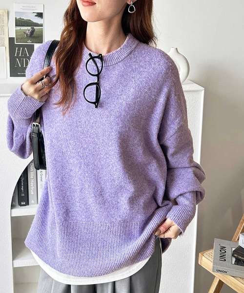 HATRA PIXEL 長袖セーター コットン　サイズ3 HATRA PIXEL 長袖セーター コットン サイズ3 SITRY セーター