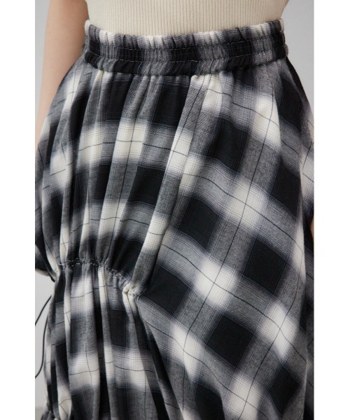 AZUL by moussy（アズールバイマウジー）の「チェックボリューム