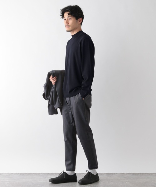 セール】アンチピリングニット/モックネック/116306（ニット/セーター