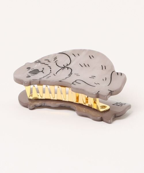 didizizi(ディディジジ)の「ラッコヘアクリップ(バレッタ/ヘアクリップ・レディース・グレー・FREE)」の10枚目の写真