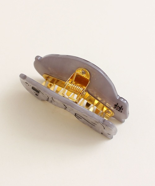 didizizi(ディディジジ)の「ラッコヘアクリップ(バレッタ/ヘアクリップ・レディース・グレー・FREE)」の2枚目の写真