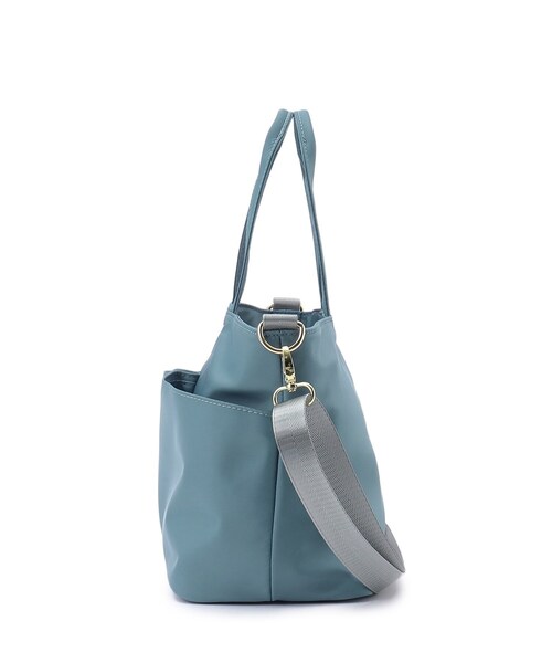 SHOO・LA・RUE（シューラルー）の「◆【Lee別注】フロントポケットトートバッグ（トートバッグ・レディース・ダークブラウン系3/ベージュ/ブルー/ブラック・00）」の7枚目の写真