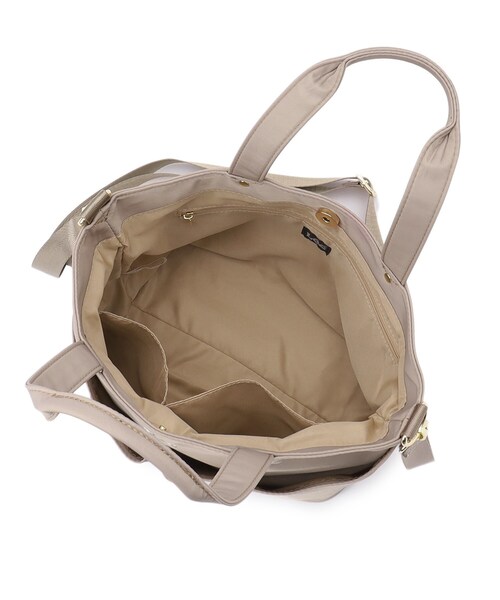 SHOO・LA・RUE（シューラルー）の「◆【Lee別注】フロントポケットトートバッグ（トートバッグ・レディース・ダークブラウン系3/ベージュ/ブルー/ブラック・00）」の12枚目の写真