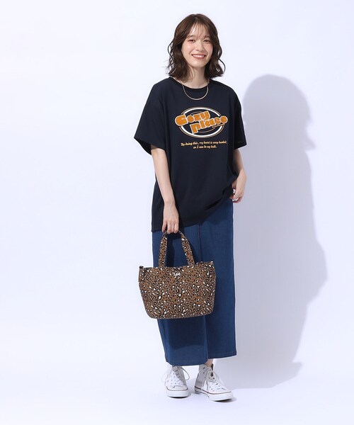 SHOO・LA・RUE（シューラルー）の「◆【Lee別注】フロントポケットトートバッグ（トートバッグ・レディース・ダークブラウン系3/ベージュ/ブルー/ブラック・00）」の19枚目の写真