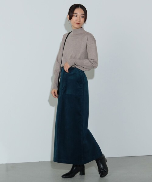 BEAMS HEART(ビームスハート)の「細コール ベイカー スカート(S~M)(スカート・レディース・ブルー/チャコールグレー/ホワイト系その他5/ブラウン系その他3・MEDIUM/SMALL)」の18枚目の写真