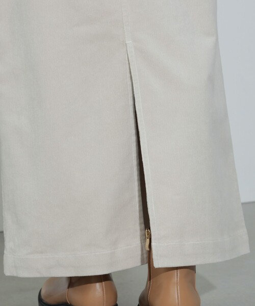 BEAMS HEART（ビームスハート）の「細コール ベイカー スカート（S～M）（スカート・レディース・ブルー/チャコールグレー/ホワイト系その他5/ブラウン系その他3・MEDIUM/SMALL）」の17枚目の写真