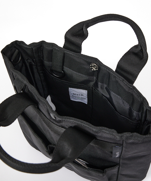 NoiR/ノアール(ノアール)の「【NoiR / ノアール】撥水加工 ハンドトート ミニショルダー 2WAY ミニトートバッグ Approachi mini tote(アプローチミニトート) N23005(ショルダーバッグ・メンズ・ブラック系その他/ブラック系その他2・フリー)」の18枚目の写真