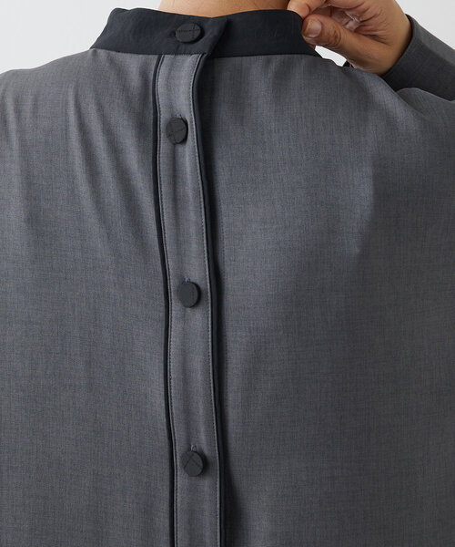 LIVETART（リヴェタート）の「《LIVETART》バイカラーフレアワンピース（ワンピース・レディース・グレー・FREE）」の13枚目の写真