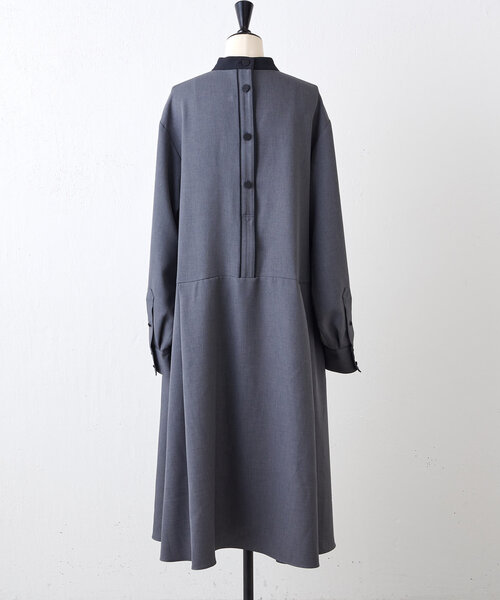 LIVETART（リヴェタート）の「《LIVETART》バイカラーフレアワンピース（ワンピース・レディース・グレー・FREE）」の18枚目の写真