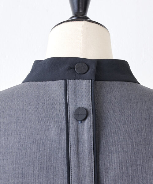 LIVETART（リヴェタート）の「《LIVETART》バイカラーフレアワンピース（ワンピース・レディース・グレー・FREE）」の19枚目の写真