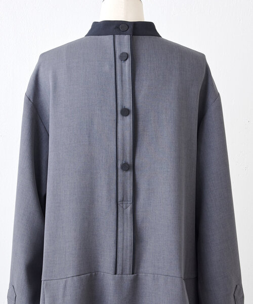 LIVETART（リヴェタート）の「《LIVETART》バイカラーフレアワンピース（ワンピース・レディース・グレー・FREE）」の20枚目の写真