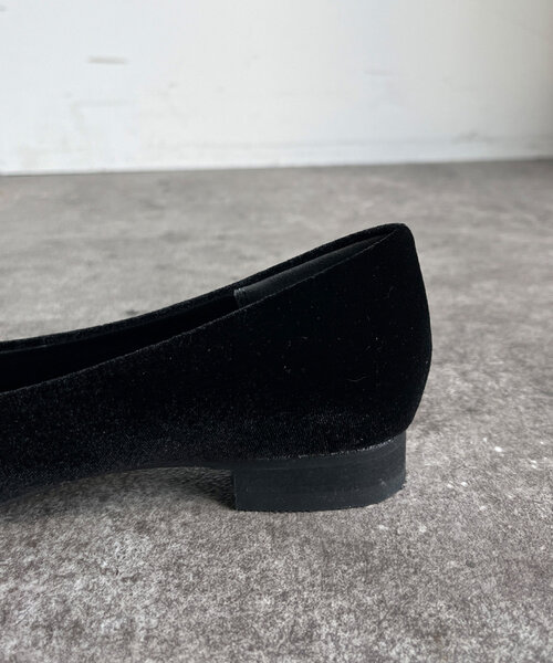 Chez toi（シェトワ）の「ベロアリボンバレーシューズ（パンプス・レディース・グレー/ブラウン/ブラック・22.5cm/24.5cm/23.5cm）」の16枚目の写真