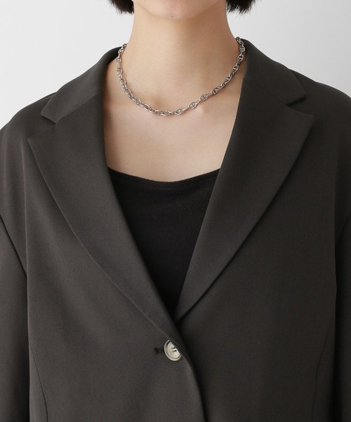 RAGEBLUE(レイジブルー)の「BIGテーラードミドルジャケット(テーラードジャケット・レディース・ブラック/ブラウン・FREE)」の15枚目の写真