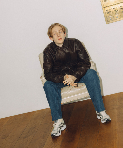 JOURNAL STANDARD(ジャーナルスタンダード)の「《追加》ラムダッドレザー ヴィンテージ(ブルゾン・メンズ・ブラック/ブラウン・MEDIUM/LARGE)」の11枚目の写真