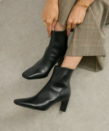RIVE DROITE | 予約【安定感◎】ヒールショートブーツ(ブーツ)