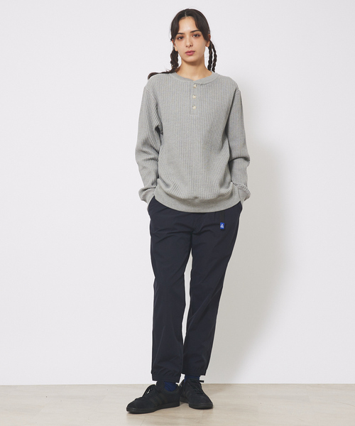 JEMORGAN(ジェーイーモーガン)の「【JEMORGAN/ジェーイーモーガン】ビッグワッフルヘンリーネックロングスリーブTシャツJC189-52K(Tシャツ/カットソー・メンズ・グレー/ホワイト系その他/ブラック/ネイビー/ホワイト・L/M/XL)」の21枚目の写真