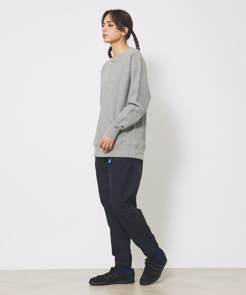 JEMORGAN(ジェーイーモーガン)の「【JEMORGAN/ジェーイーモーガン】ビッグワッフルヘンリーネックロングスリーブTシャツJC189-52K(Tシャツ/カットソー・メンズ・グレー/ホワイト系その他/ブラック/ネイビー/ホワイト・L/M/XL)」の22枚目の写真