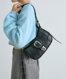 バックルベルトショルダーバッグ