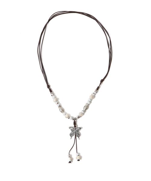 WEGO（ウィゴー）の「WEGO/バタフライビーズネックレス（ネックレス・レディース・その他1/その他2/その他3・FREE）」の4枚目の写真