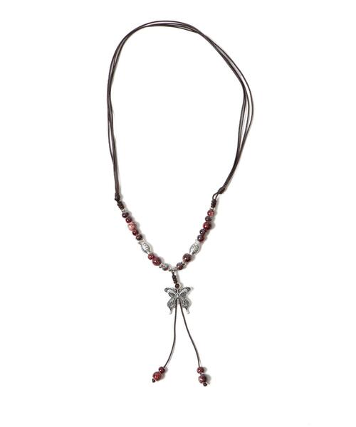 WEGO（ウィゴー）の「WEGO/バタフライビーズネックレス（ネックレス・レディース・その他1/その他2/その他3・FREE）」の5枚目の写真