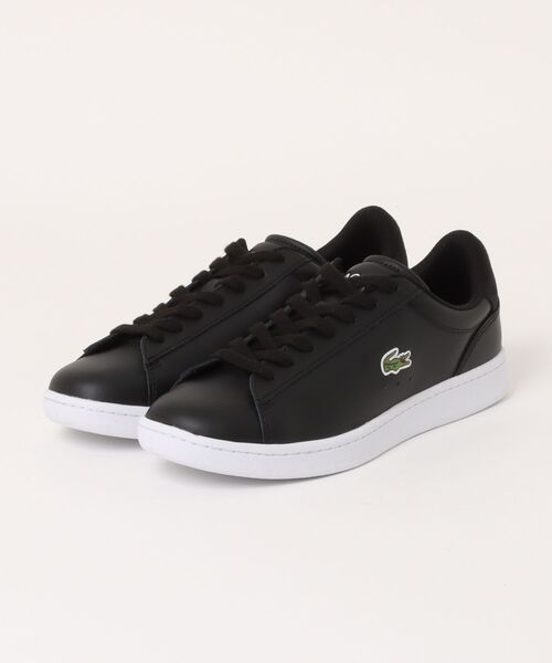 LACOSTE（ラコステ）の「《LACOSTE》CARNABY SET 224 1 SMA（スニーカー・メンズ・ホワイト×グリーン/ブラック・UK7.5/UK8/UK9/UK9.5/UK6.5）」の2枚目の写真