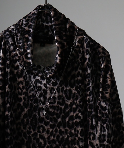 Leopard turtleneck / レオパードタートルネック長袖Tシャツ unisex（Tシャツ/カットソー）｜REGIEVO（レジエボ）
