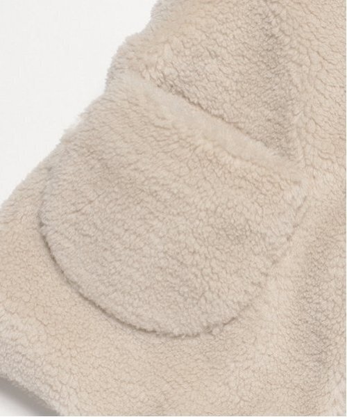 セール】【軽ふわ】セーラーカラーボアジャケット（ブルゾン）｜petit