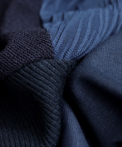 antiqua(アンティカ)の「切り替えワンピース(ワンピース・レディース・ネイビー/ブラック・ONESIZE)」の3枚目の写真