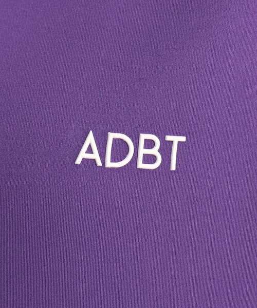adabat（アダバット）の「◆【ADBT】ラグラン袖 ハーフジップパーカー（パーカー・レディース・ライトパープル/アイボリー・42/40/38/36）」の6枚目の写真