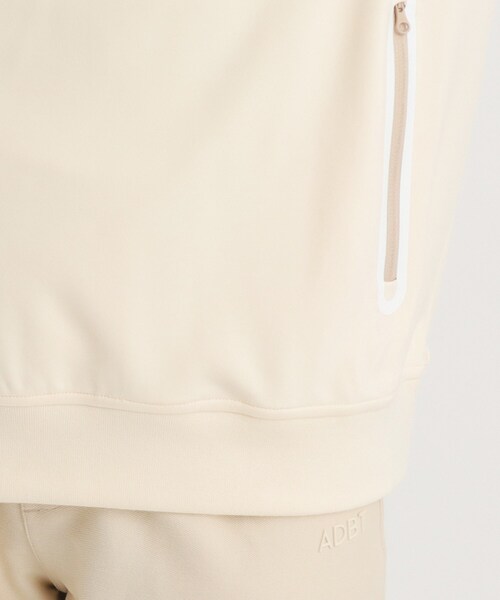 adabat（アダバット）の「◆【ADBT】ラグラン袖 ハーフジップパーカー（パーカー・レディース・ライトパープル/アイボリー・42/40/38/36）」の19枚目の写真