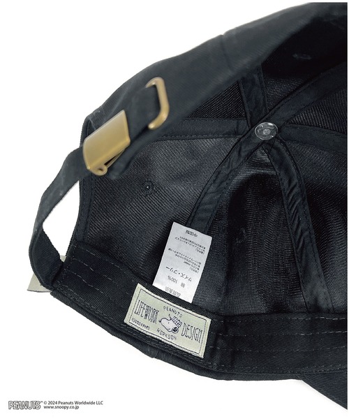 PEANUTS（ピーナッツ）の「PEANUTS LIFE WORK DESIGN WORKSON ローキャップ（キャップ・レディース・ブラック・FREE）」の22枚目の写真