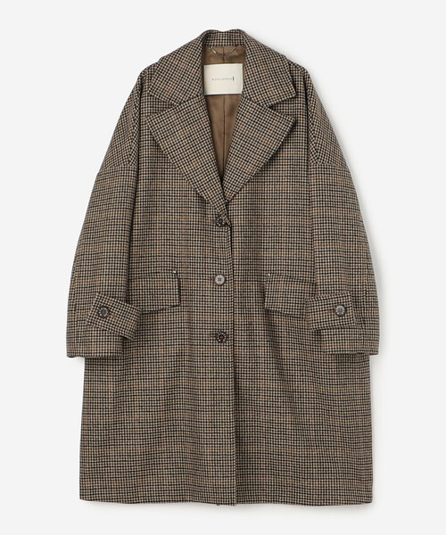 Mackintosh（マッキントッシュ）の「MACKINTOSH | 〈別注〉 HUMBIE CHESTER COCOON WOMEN（チェスターコート・レディース・ブラウン系その他・6/8）」の16枚目の写真