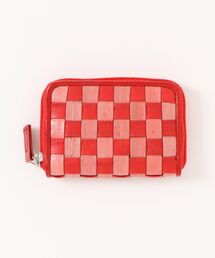 JUGLANS（ユグランス）の「【double quotes】Checker board card wallet/財布（財布）」