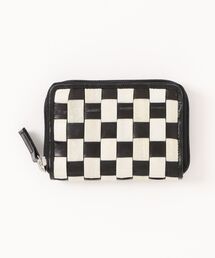 JUGLANS（ユグランス）の「【double quotes】Checker board card wallet/財布（財布）」