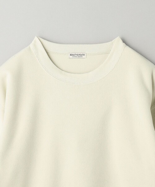BEAUTY&YOUTH UNITED ARROWS（ビューティーアンドユースユナイテッドアローズ）の「フリース サーマル スウェット クルーネック（スウェット・メンズ・ブラック/オフホワイト/グレー・L/M/XL/S）」の20枚目の写真