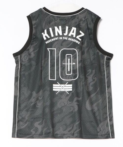 ARCHIVER(アーカイバ)の「【KINJAZ】MESH Basket Shirt(Tシャツ/カットソー・メンズ・ブラック・LARGE/MEDIUM)」の2枚目の写真