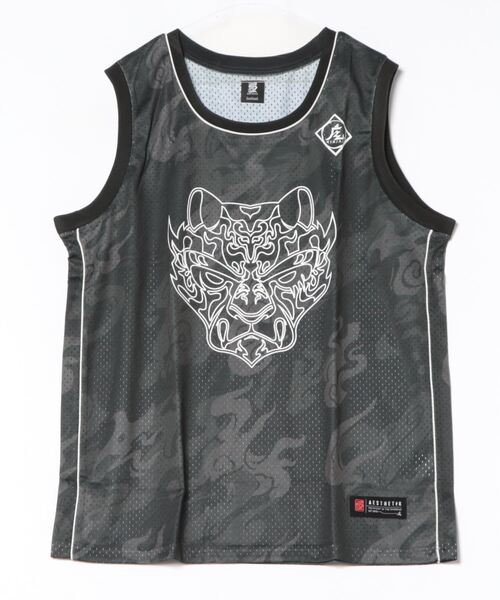 ARCHIVER(アーカイバ)の「【KINJAZ】MESH Basket Shirt(Tシャツ/カットソー・メンズ・ブラック・LARGE/MEDIUM)」の7枚目の写真