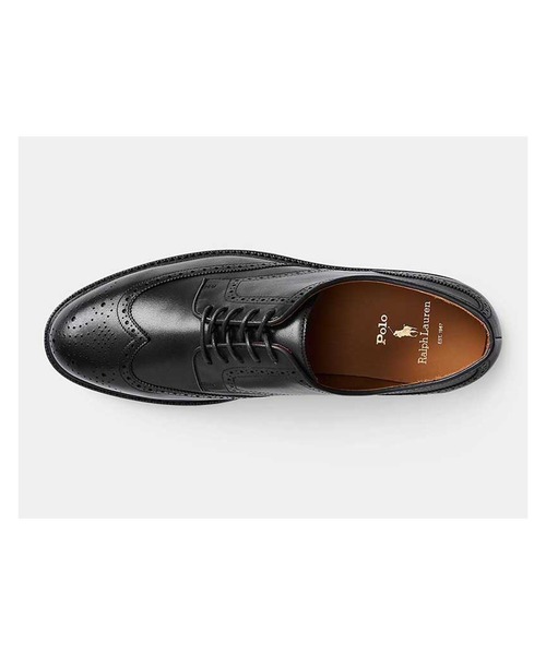 POLO RALPH LAUREN(ポロ ラルフ ローレン)の「ポロ ラルフ ローレン ASHER WGTIP ウイングチップ(ドレスシューズ・メンズ・ブラック/ダークブラウン・80/85/90/95/100/75)」の5枚目の写真