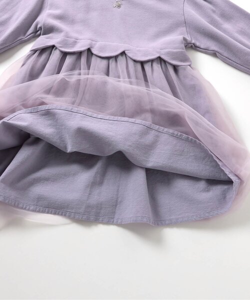 Seraph（セラフ）の「【リンク】スカラップチュールワンピース（ワンピース・キッズ・ラベンダー/ベビーピンク・130/120/110/100/90/140）」の11枚目の写真