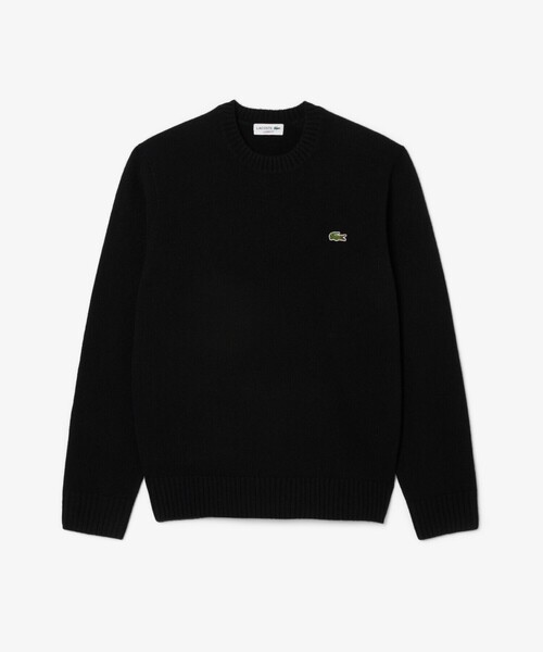 LACOSTE(ラコステ)の「エッセンシャルカシミヤニットセーター / 3Dシームレスニット(ニット/セーター・メンズ・ライトブラウン/ダークネイビー/ブラック・3/2/5/4)」の2枚目の写真