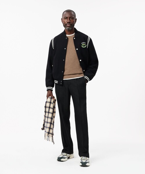 LACOSTE(ラコステ)の「エッセンシャルカシミヤニットセーター / 3Dシームレスニット(ニット/セーター・メンズ・ライトブラウン/ダークネイビー/ブラック・3/2/5/4)」の13枚目の写真