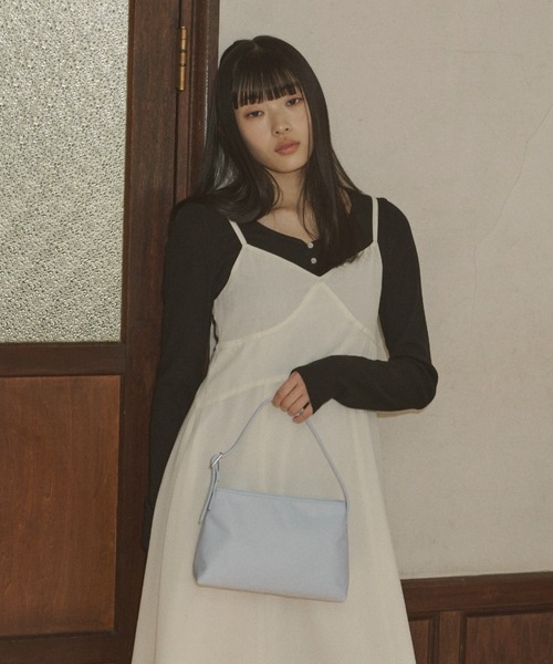 GIUNON(ジウノン)の「adjustable nylon bag / アジャスタブルナイロンバッグ(ハンドバッグ・レディース・ブラック/ピンク/イエロー/ブルー・FREE)」の15枚目の写真