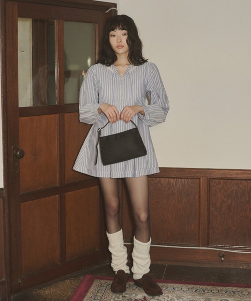 GIUNON(ジウノン)の「adjustable nylon bag / アジャスタブルナイロンバッグ(ハンドバッグ・レディース・ブラック/ピンク/イエロー/ブルー・FREE)」の13枚目の写真