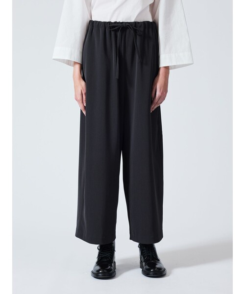 mizuiroind（ミズイロインド）の「mizuiro ind ワイドイージーパンツ（その他パンツ・レディース・ネイビー/グレー/ブラック/チャコールグレー・2）」の13枚目の写真